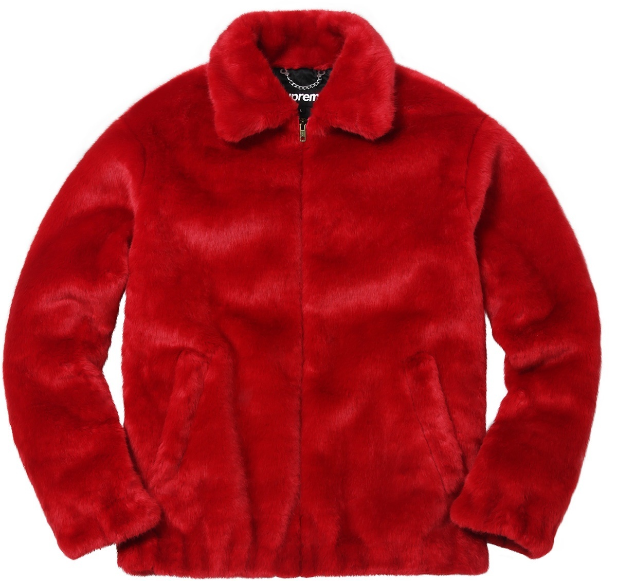Faux Fur Bomber Jacket view 2